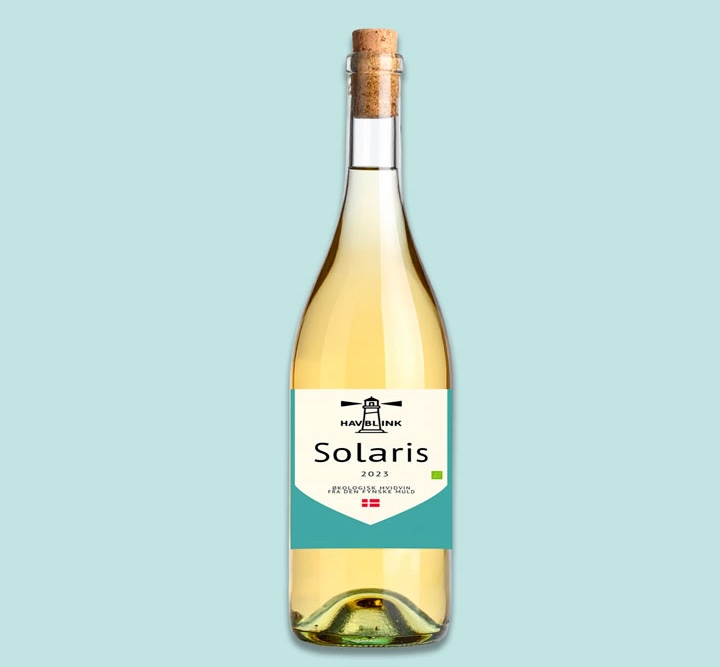 Havblink Solaris 2023 – økologisk dansk hvidvin